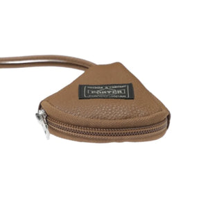 Porter Yoshida Calm Steerhide Key Pack Camel