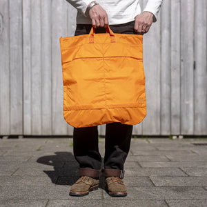 Porter Yoshida FLEX 2Way Helmet Bag - Rescue Orange
