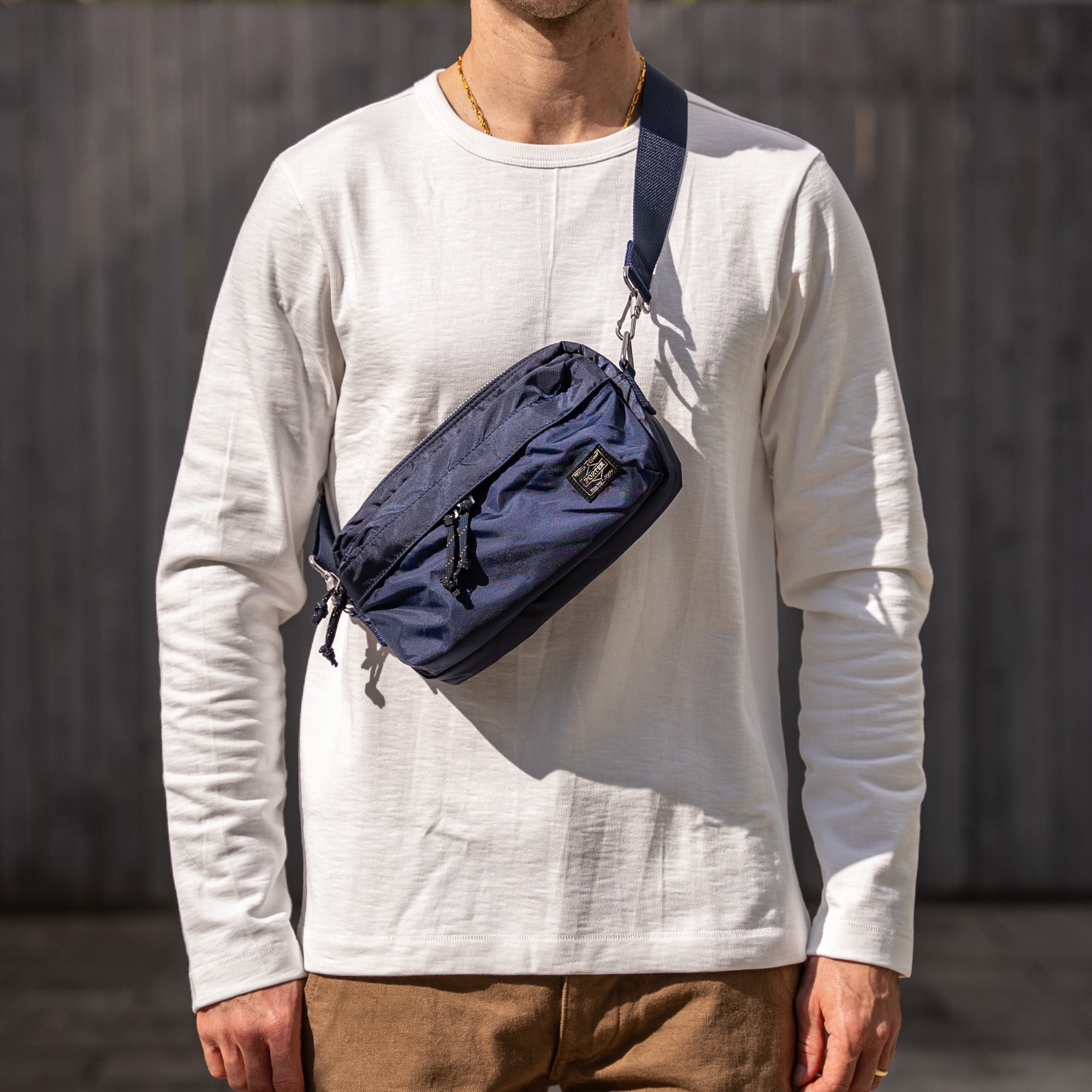 Yoshida Porter Tanker Waist Bag mini Shoulder bag Black men and women | eBay