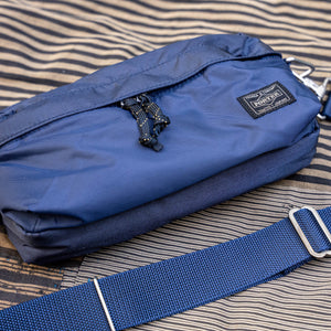 Porter Yoshida FORCE 2-Way Waist Bag– Navy