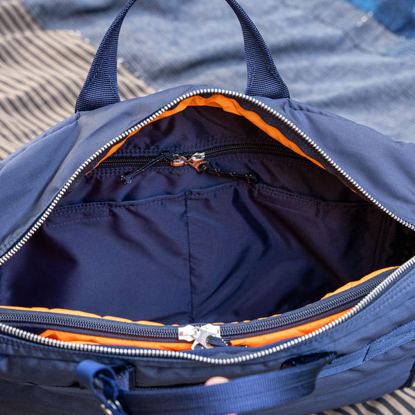 Porter Yoshida FORCE 3-Way Briefcase / Backpack – Navy