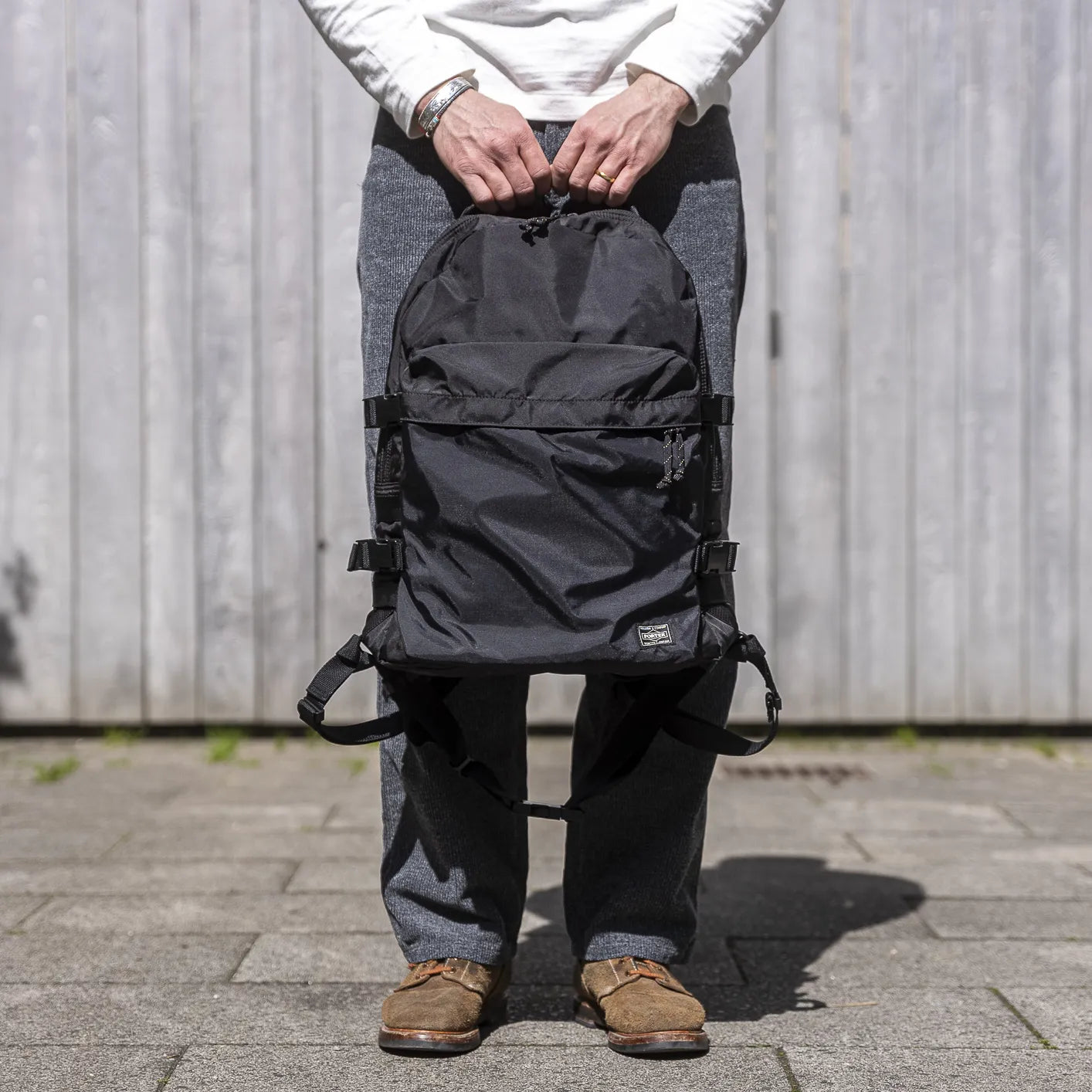 Porter Yoshida Force Daypack - Black Porter Yoshida Force Daypack - Black