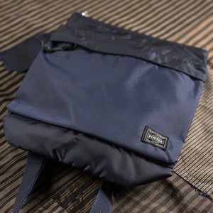Porter Yoshida FORCE Shoulder Bag (Large) - Navy