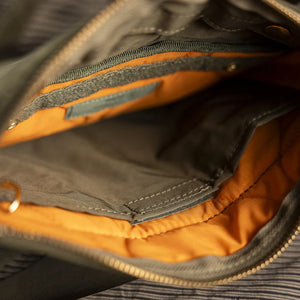 Porter Yoshida FORCE Shoulder Bag (Large) - Olive Drab