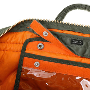 Porter Yoshida New Tanker 2Way Document Bag Sage Green detail detachable pocket