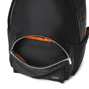 Porter Yoshida New Tanker Daypack Black open front pocket