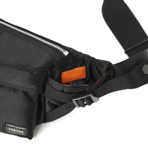Porter Yoshida New Tanker Fanny Waist Pack Black side pocket