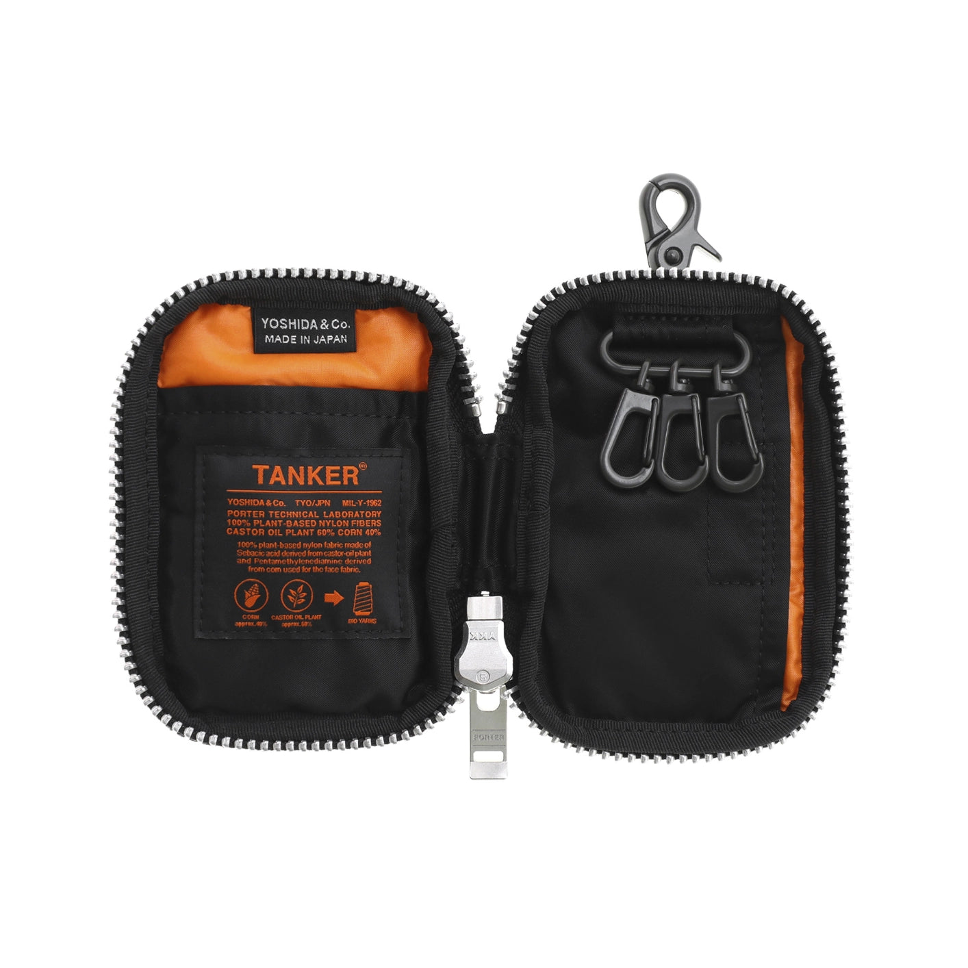 Porter Yoshida New Tanker Key Pack Black – Made in Japan Porter Yoshida New Tanker Key Pack Black – Made in Japan