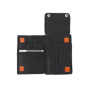 Porter Yoshida New Tanker Navigator Bag Black Open Flat