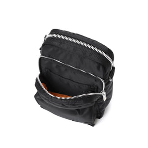 Porter Yoshida New Tanker Vertical Bag Black open secondary pocket