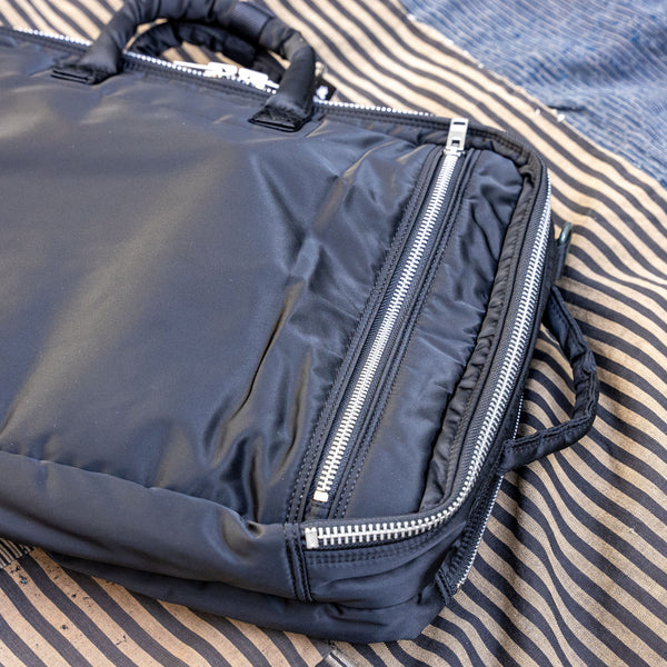 Porter Yoshida Tanker 3-Way Briefcase / Backpack (Business Class) – Black