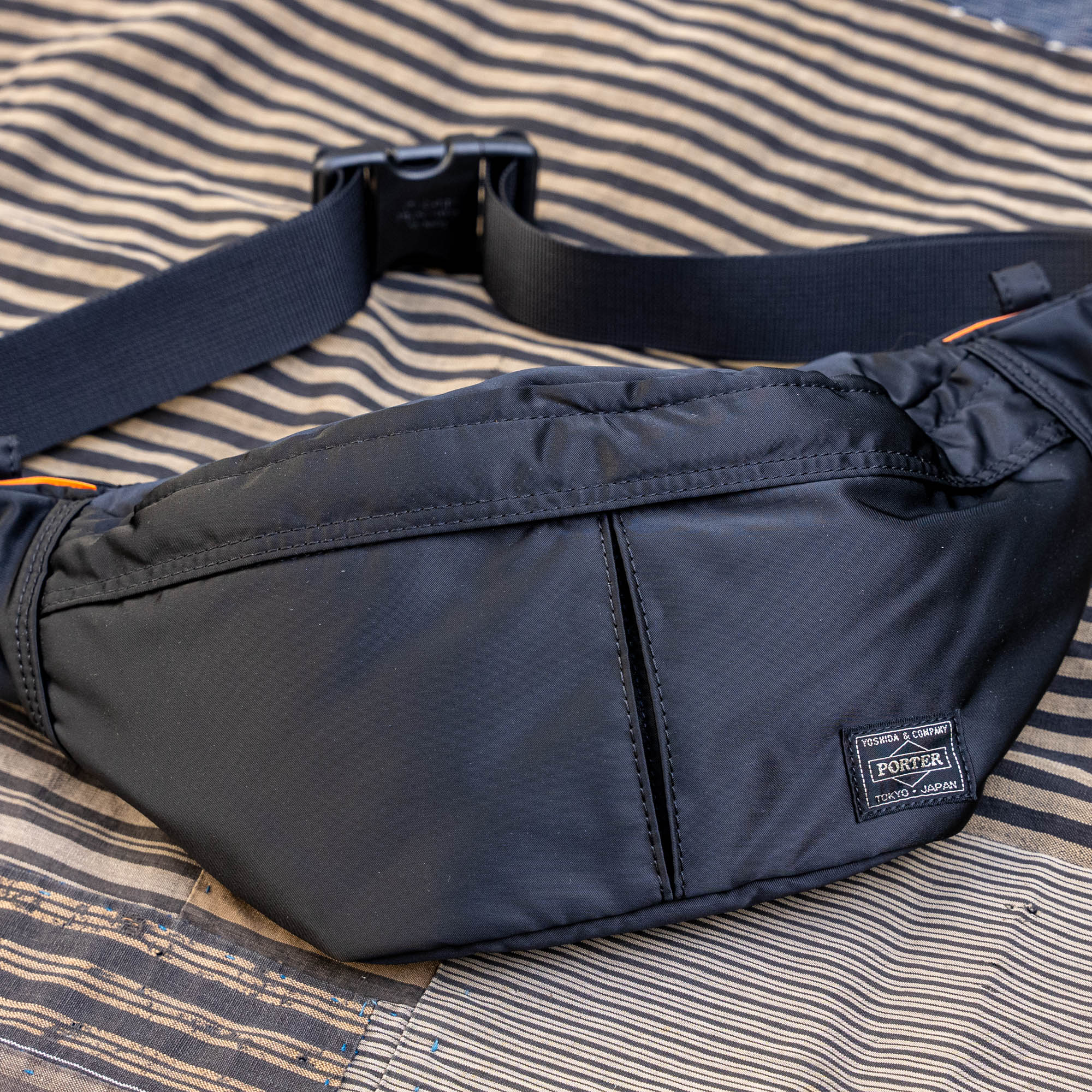 Porter-Yoshida & Co. TANKER WAIST BAG Black