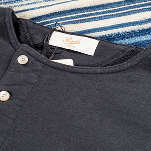 Prequel 10oz Archive Summer Sweat Henley Black close up label