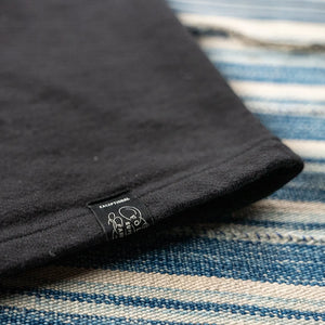 Prequel 15oz 1920s Archive Henley Black detail hem and label