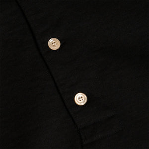 Prequel 15oz 1920s Archive Henley Black close up buttons