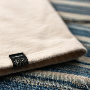 Prequel 15oz 1920s Archive Henley Natural detail hem and label