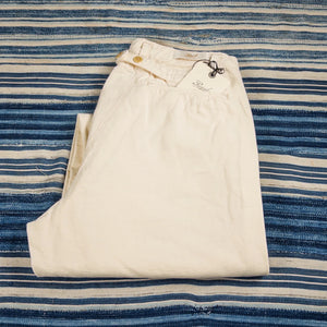 Prequel 1930 6oz French Army Summer Pants White folded