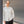 Prequel 7oz Long Point Jacquard Shirt Natural Navy worn front lifestyle