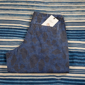 Prequel 8oz Combat Field Shorts Indigo Dye Duck Hunter Camo folded
