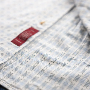 Prequel 7.5oz Mini Collar Dobby Shirt - Beige