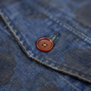 Prequel 8oz Combat Cargo Trousers - Indigo Dye / Duck Hunter Camo