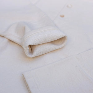 Prequel 15.5oz Archive Henley Sweatshirt - Natural