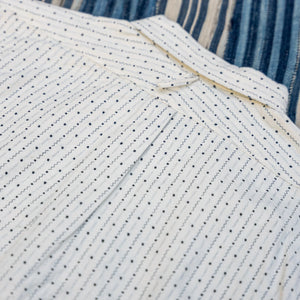 Prequel 5.5oz Slub Yarn Cashmere Work Shirt - Natural