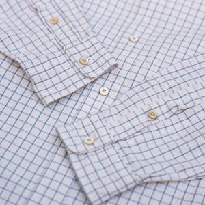 Prequel 5.5oz Relief Check Shirt - Beige