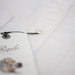 Prequel 5.5oz Slub Yarn Cashmere Work Shirt - Natural