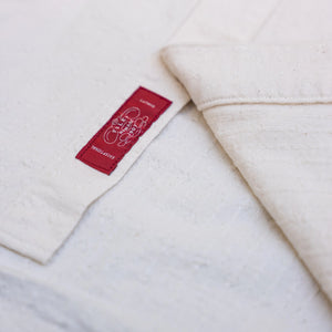 Prequel 7.5oz Dobby Stripe Stand-Up Collar Shirt - Natural