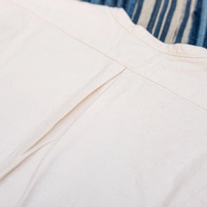 Prequel 7.5oz Dobby Stripe Stand-Up Collar Shirt - Natural