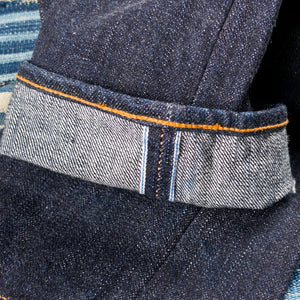 Pure Blue Japan XX 013 14oz Indigo Selvedge Jeans Slim Tapered detail selvedge id