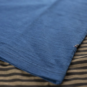 Pure Blue Japan SLB5011 8oz Super Slub TShirt Indigo Overdyed close up fabric