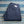 Pure Blue Japan 1185 Back Satin Sulfur Dye Trousers Navy Wide Straight folded