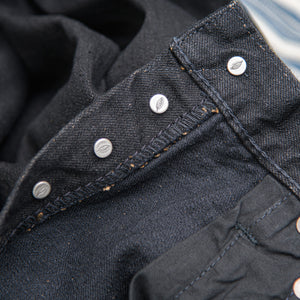Pure Blue Japan TCD-019 14oz Teacore Black Selvedge Jeans – Relaxed Tapered