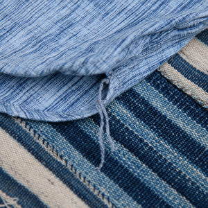 Pure Blue Japan 6oz Kasuri Selvedge Chambray Shirt – Indigo