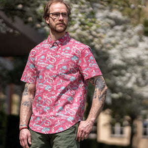 Reyn Spooner “One Fine Day” Tailored BD-Aloha Shirt – Mauvewood