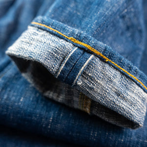 Samurai Jeans S211XX17oz SLB 17oz Murakumo Slub Selvedge Jeans Relaxed Tapered detail selvedge