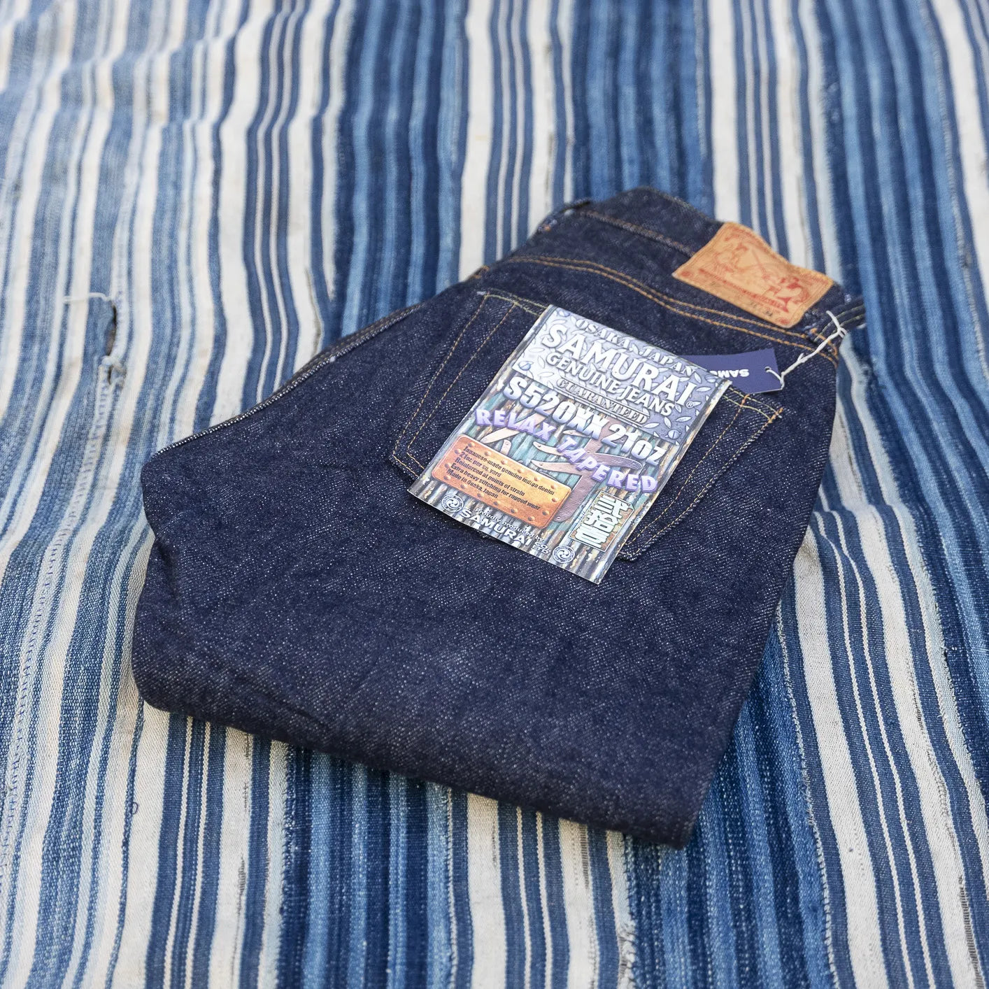 Samurai S520XX21oz Cho-Kiwami Jeans - Relaxed Tapered Fit Samurai S520XX21oz Cho-Kiwami Jeans - Relaxed Tapered Fit