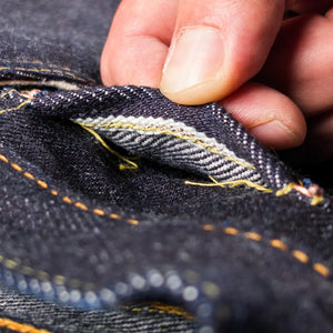 Samurai Jeans S510XX25oz Extra Heavy 25oz Selvedge Denim Regular Straight detail coin pocket selvedge detail
