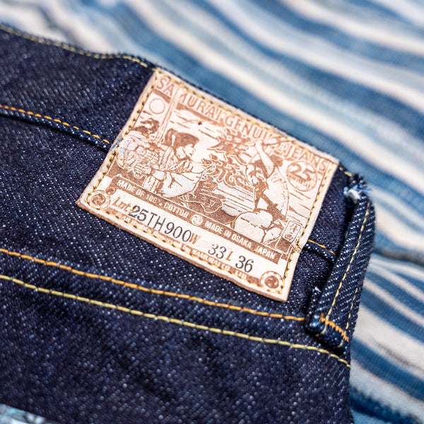 Samurai Jeans S510XX 25oz ‘Ganryu-Jima’ Selvedge Jeans – Classic Straight / 25th Anniversary Special Edition