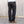 Samurai Jeans S0710XX BOB Aoki Tachikage 15oz Selvedge Denim Slim Straight Black on Blue worn backside