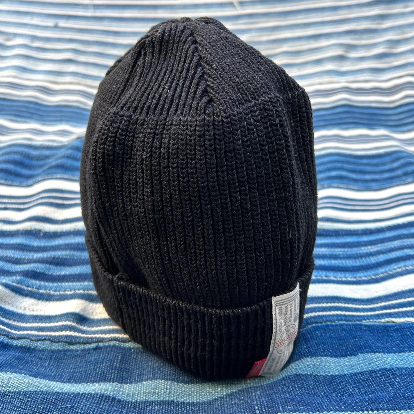 ニット帽+ビーニー 00s fuga hood cap japanese label beanie samurai-jeans-beanie-knit-cap-