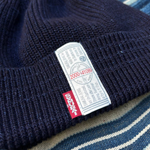 Samurai Jeans Knit Watch Cap – Indigo Dyed