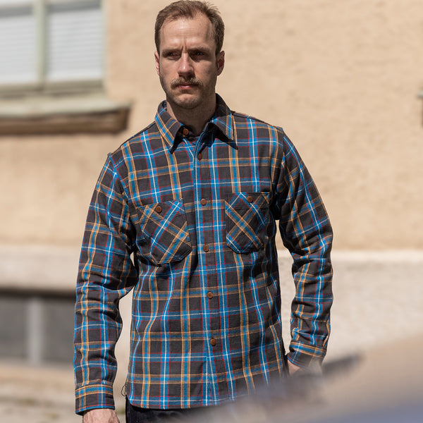 Samurai Jeans Heavyweight ‘Contest’ Flannel Shirt