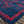 Samurai Jeans Galloping Horses Selvedge Bandana Navy detail