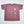 Samurai Jeans Geisha Heavy Loopwheeled TShirt Ankh Red front flat