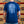 Samurai Jeans Hanaguhashi Sakura 8oz Heavy Loopwheeled TShirt Navy worn backside