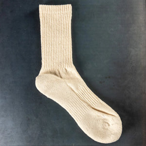 Samurai Jeans Kinari Samurai Cotton Socks Beige flat