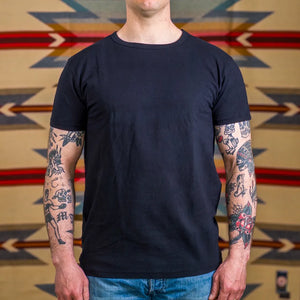 Samurai Renewed Edition Loopwheeled TShirt 2 Pack Black worn front